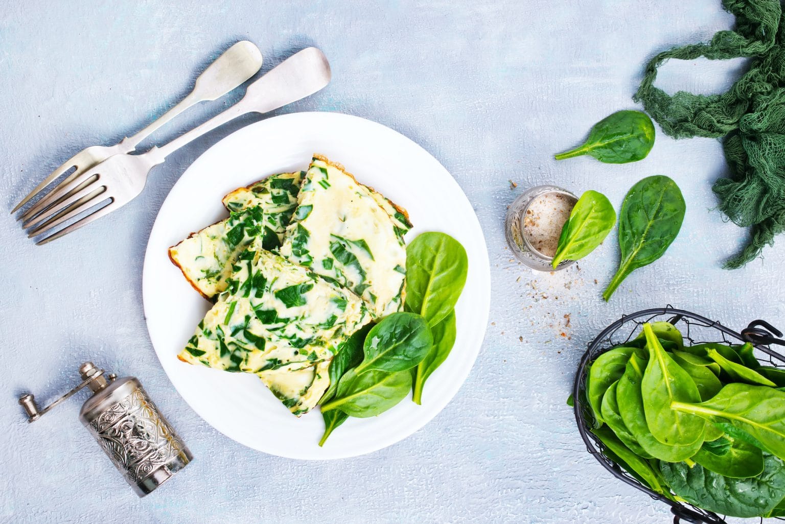 Easy Egg and Spinach Casserole