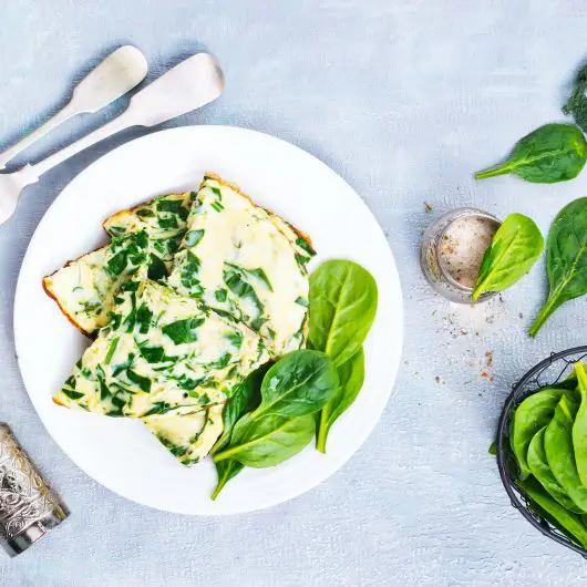 Easy Egg and Spinach Casserole