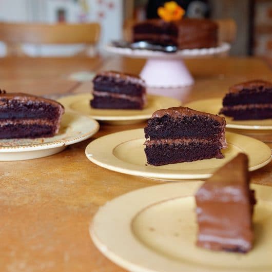The One Bowl Chocolate Cake