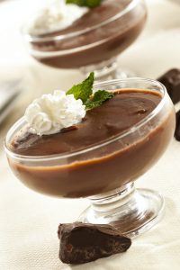 Hot Homemade Chocolate Pudding