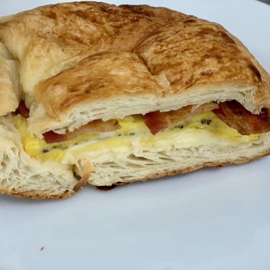 Bacon, Egg and Cheese Croissant