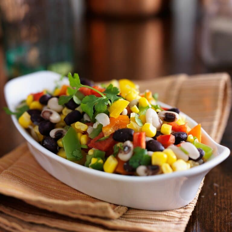 cowboy caviar with corn and black beans